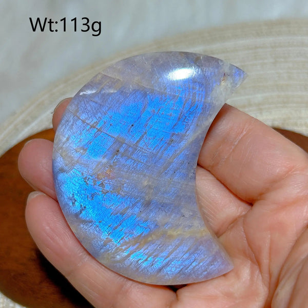 Blue Falshy Moonstone Moon-ToShay.org