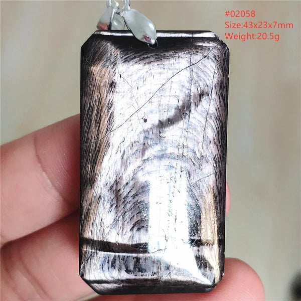 Black Hypersthene Pendant-ToShay.org
