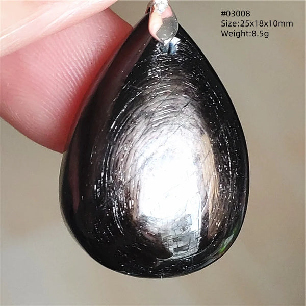 Black Hypersthene Pendant-ToShay.org