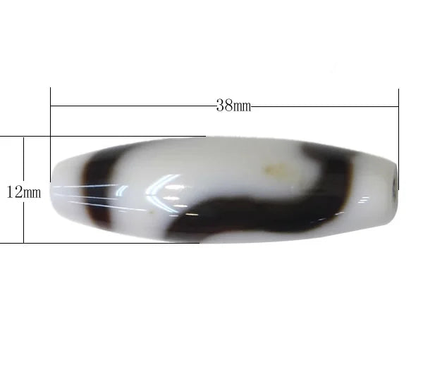 Tibetan Agate Dzi Beads-ToShay.org