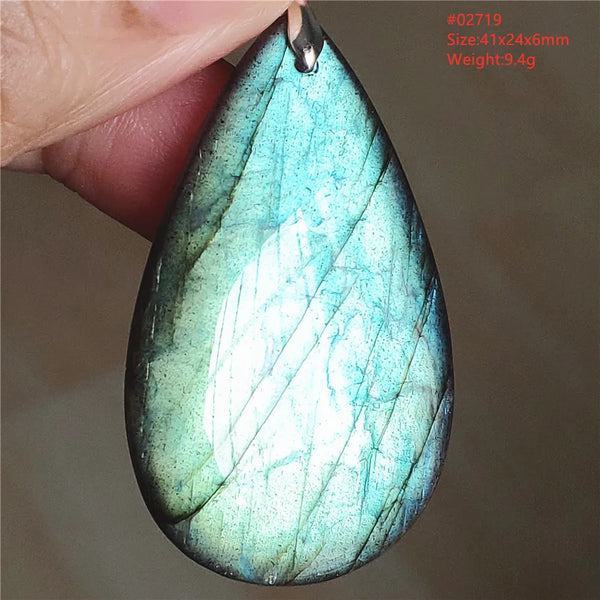 Blue Light Labradorite Pendant-ToShay.org