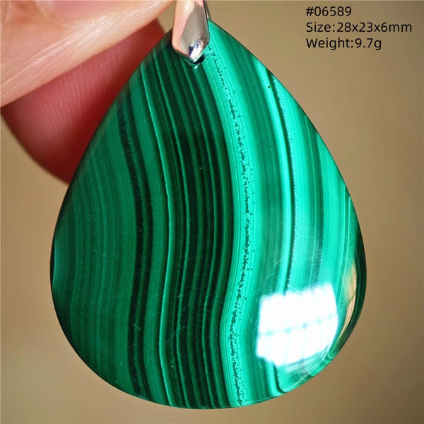 Green Malachite Pendant-ToShay.org