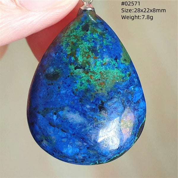 Blue Azurite Pendant-ToShay.org