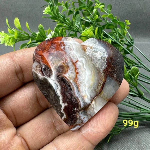 Red Agate Heart-ToShay.org