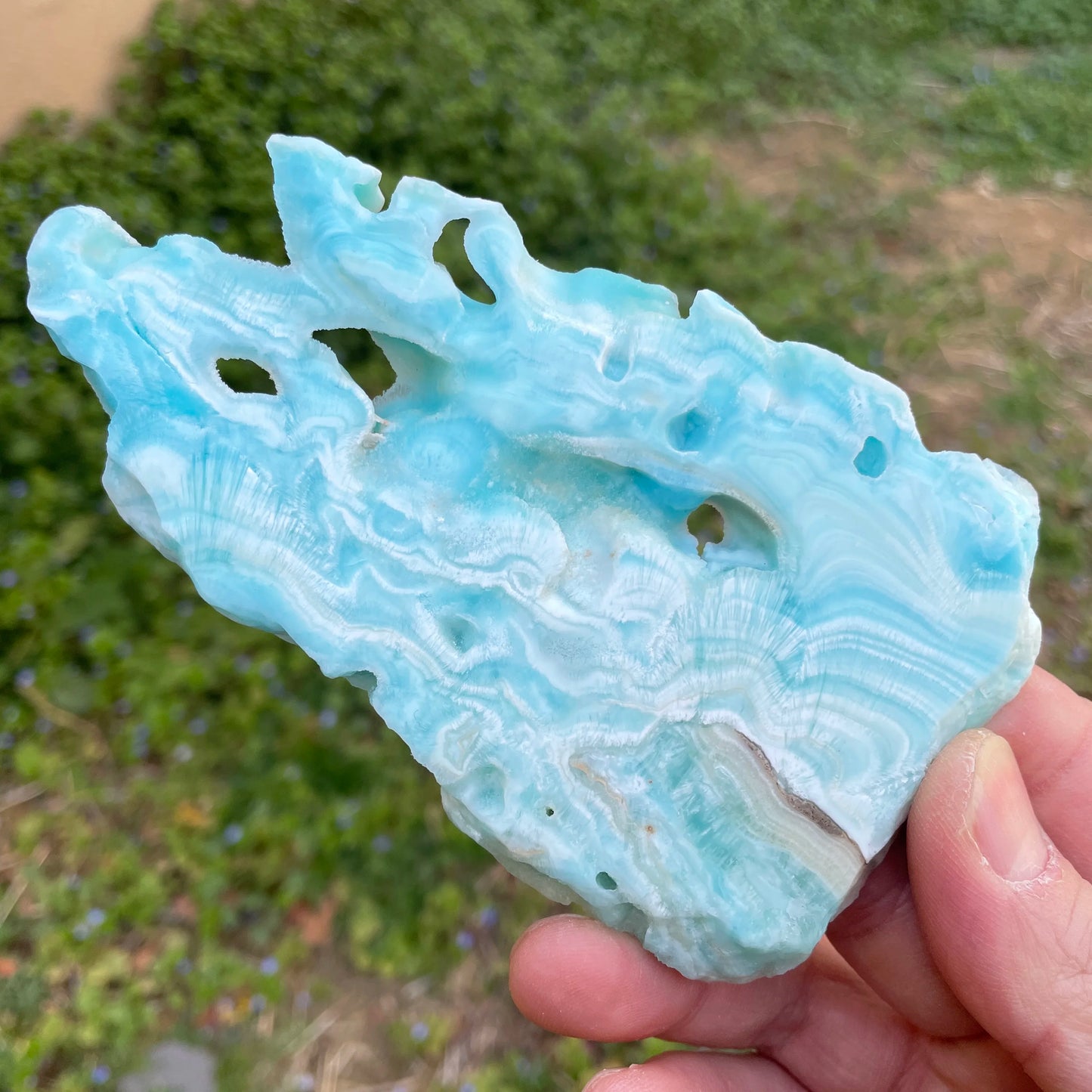 Blue Hemimorphite Slab-ToShay.org