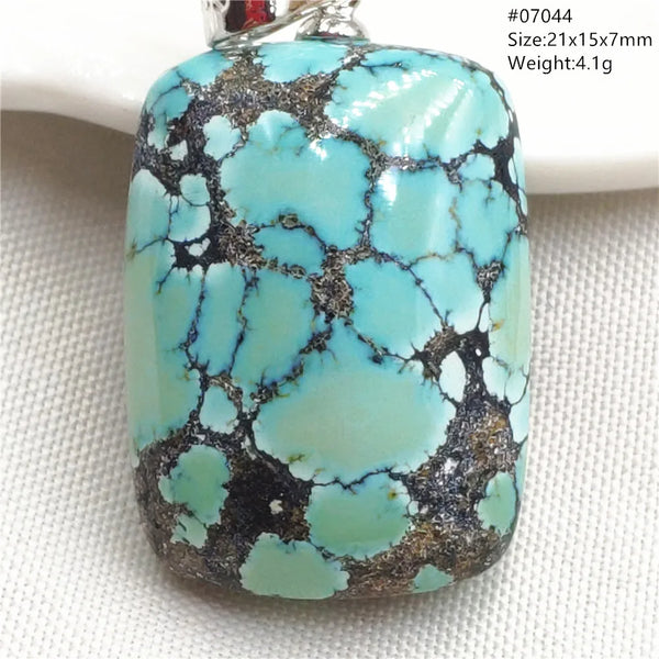 Blue Turquoise Pendant-ToShay.org