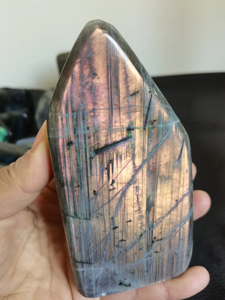 Blue Labrador Quartz Crystal-ToShay.org