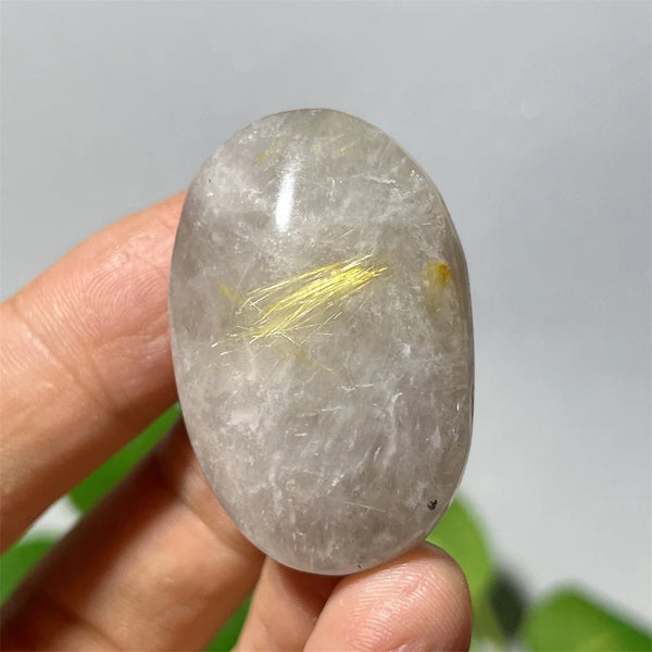 Gold Hair Rutile Quartz-ToShay.org