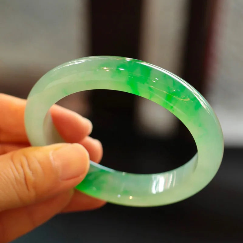 Green Jade Bangle-ToShay.org