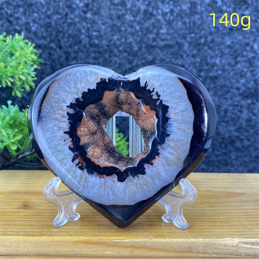 Black Agate Heart-ToShay.org