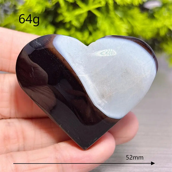 Black Agate Heart-ToShay.org