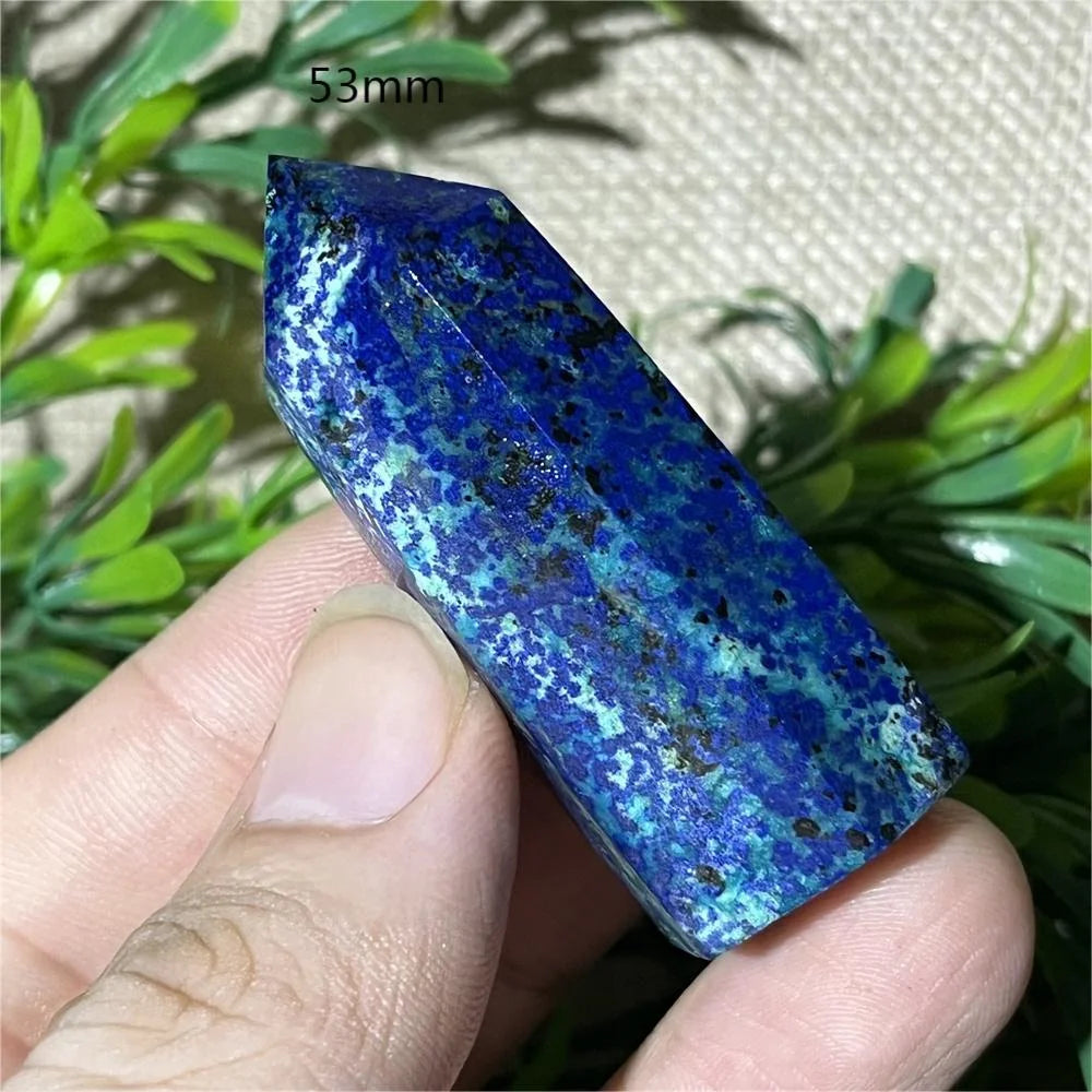 Blue Chrysocolla Point Wand-ToShay.org