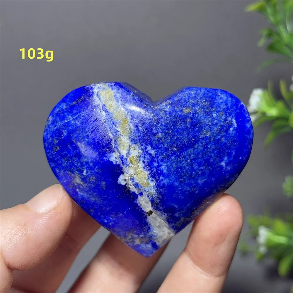 Blue Lapis Lazuli Heart-ToShay.org