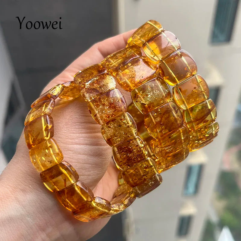 Yellow Amber Bracelet-ToShay.org