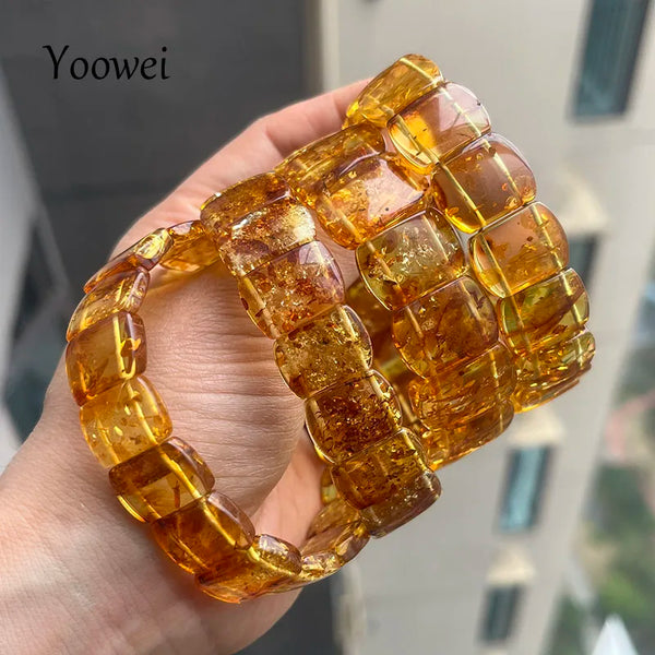 Yellow Amber Bracelet-ToShay.org