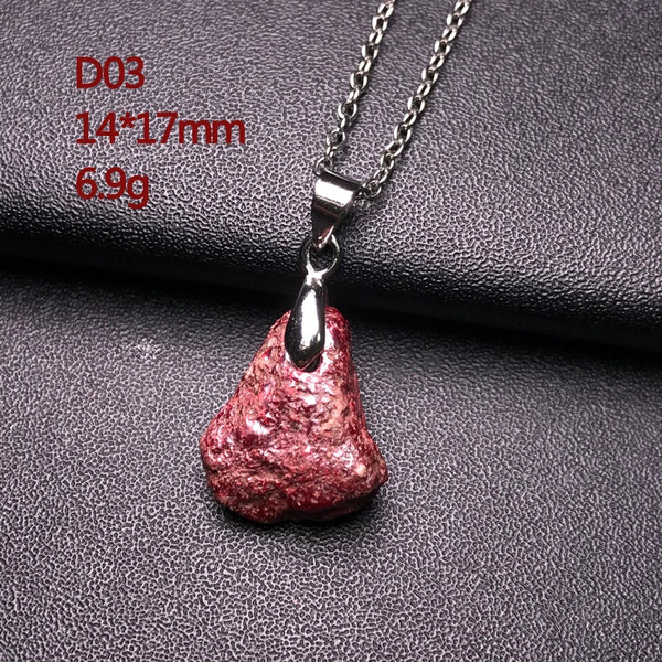 Red Cinnabar Pendant-ToShay.org