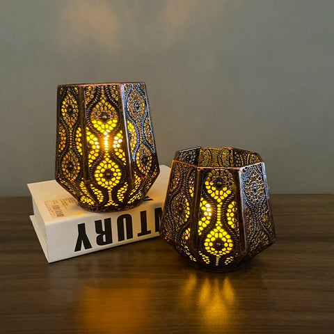 Moroccan Candle Holder-ToShay.org
