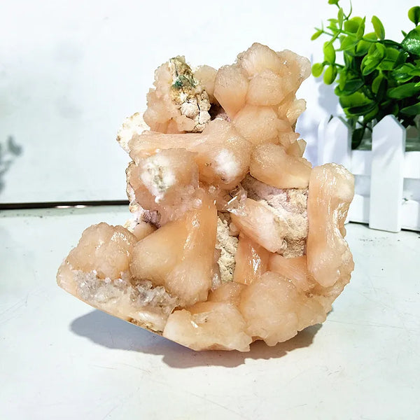 White Apophyllite Zeolite Crystal-ToShay.org
