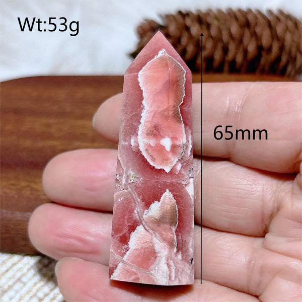 Pink Rhodochrosite Point-ToShay.org