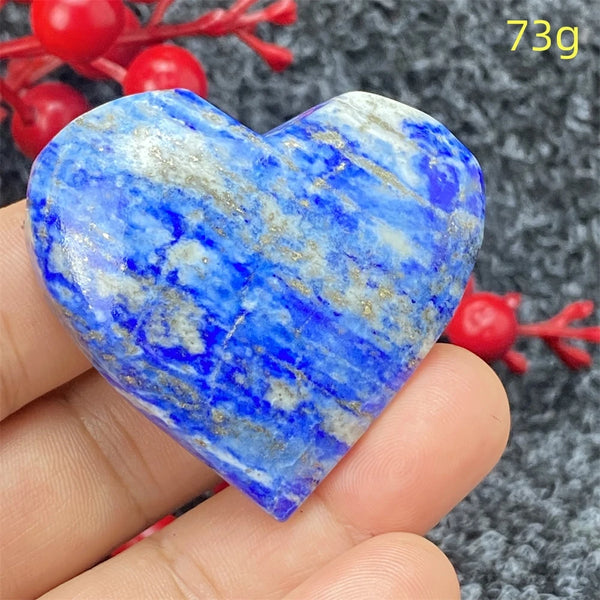 Blue Lapis Lazuli Hearts-ToShay.org