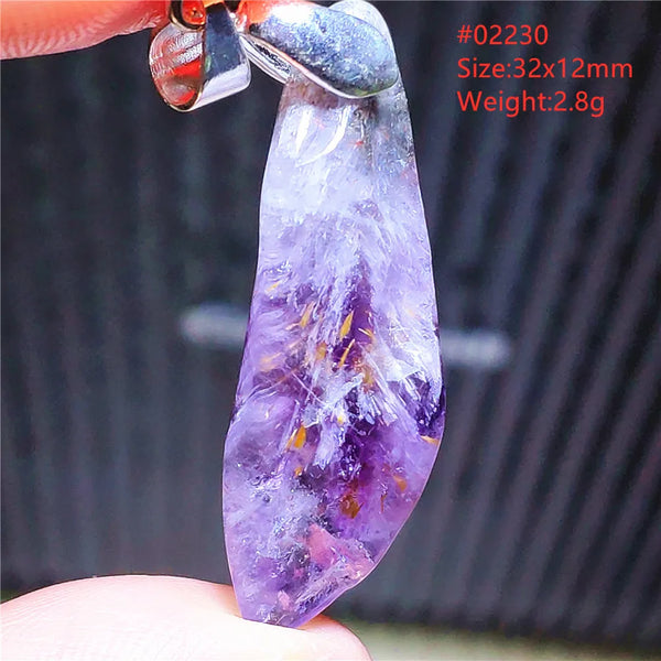 Red Auralite Pendant-ToShay.org