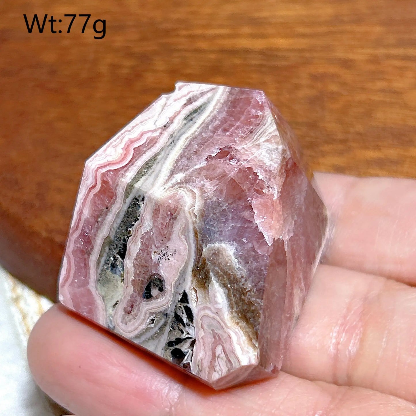 Pink Rhodochrosite Gemstones-ToShay.org