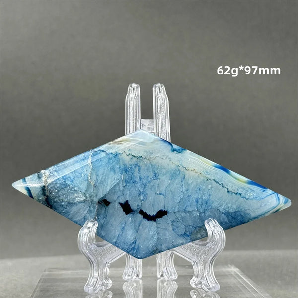 Blue Agate Rhombus-ToShay.org