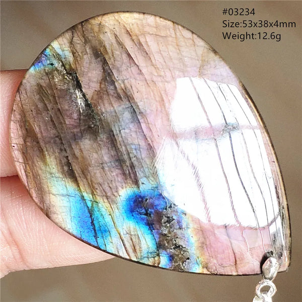 Blue Labradorite Pendant-ToShay.org