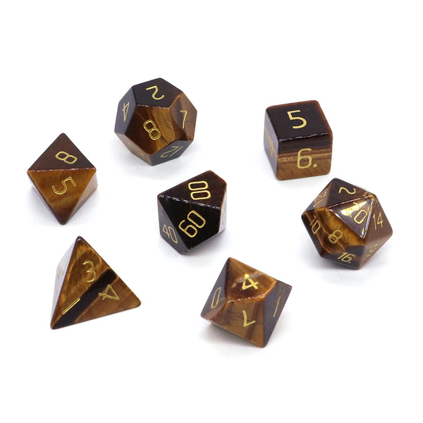 Crystal Platonic Solid Dice-ToShay.org