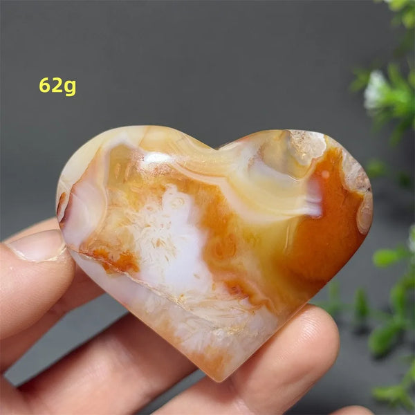 Red Agate Heart-ToShay.org