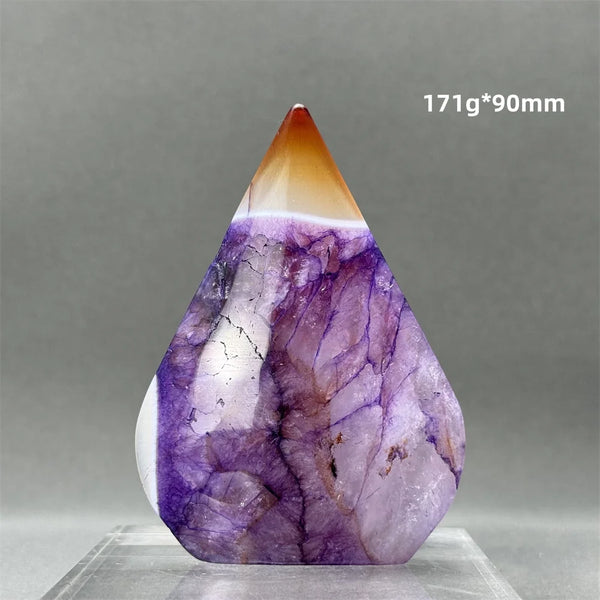 Purple Agate Torch-ToShay.org