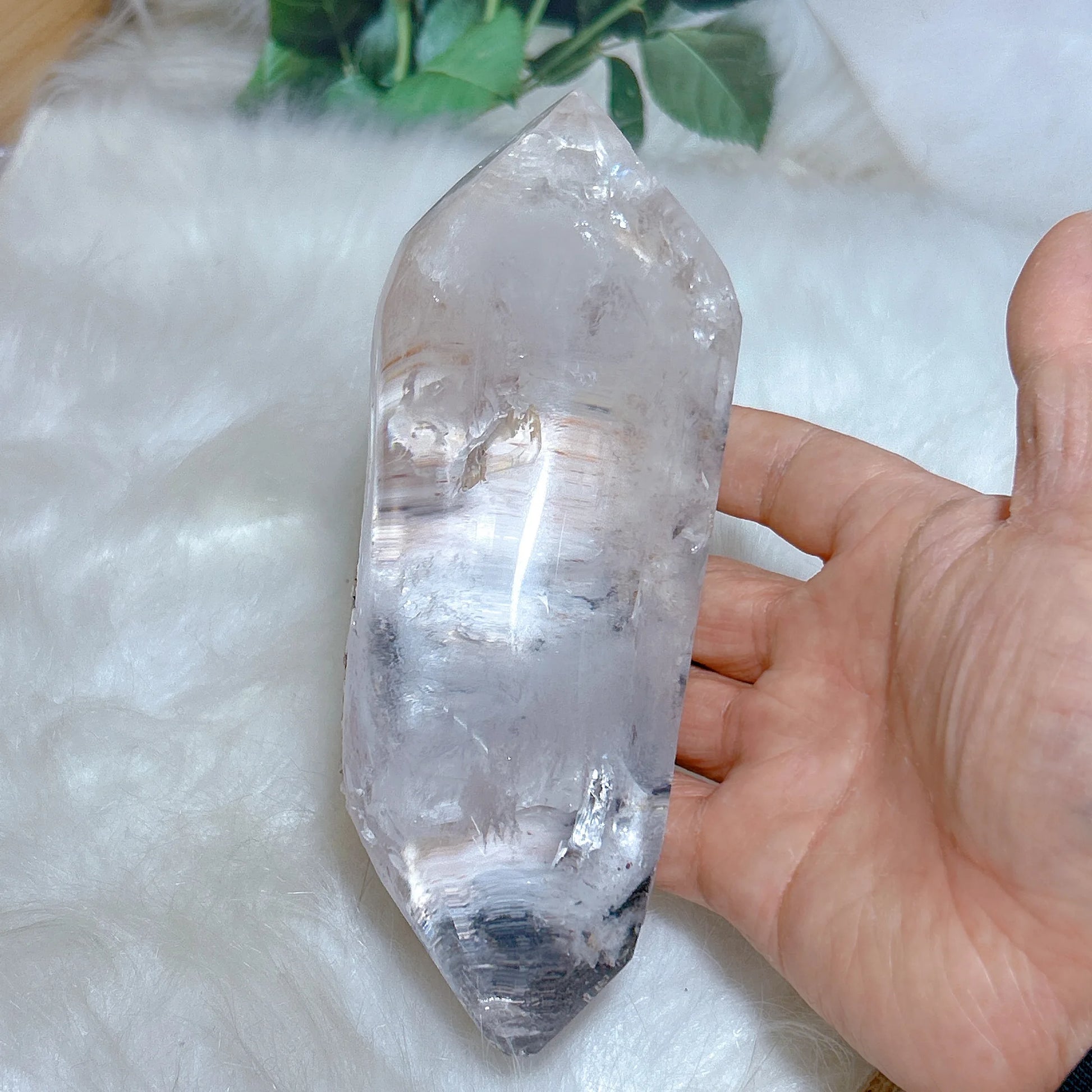 Clear Rainbow Quartz Crystal-ToShay.org