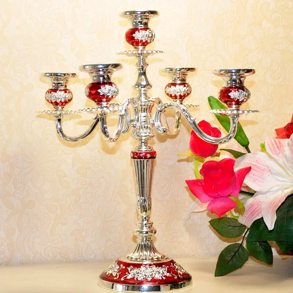 Black Silver Candelabras-ToShay.org