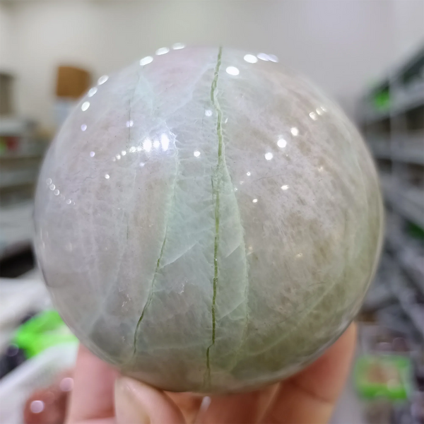 Green Moonstone Ball-ToShay.org