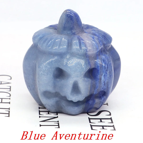 Mixed Crystal Pumpkin Face-ToShay.org