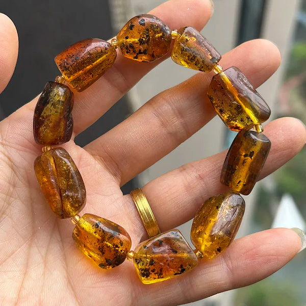 Yellow Amber Bracelet-ToShay.org