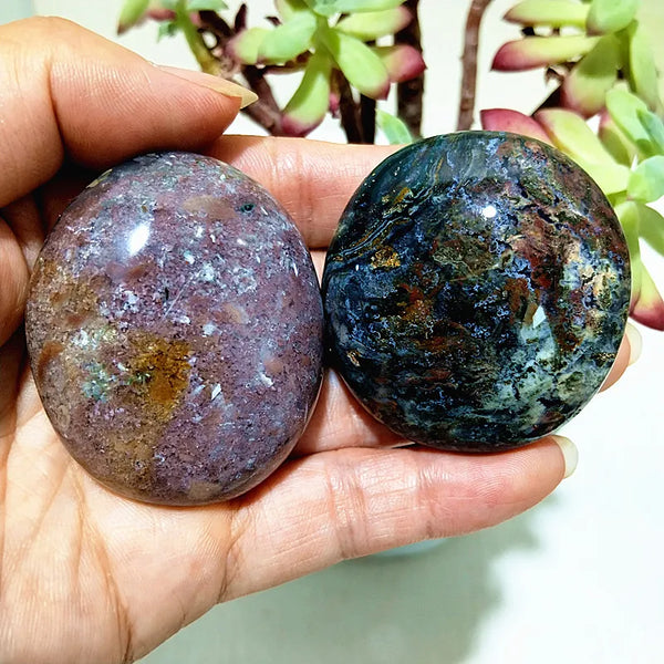 Ocean Jasper Palm Stones-ToShay.org