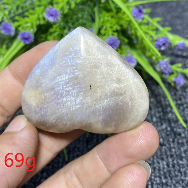 Blue Moonstone Heart-ToShay.org