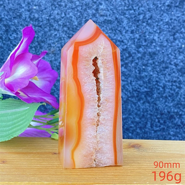 Red Lace Agate Point-ToShay.org