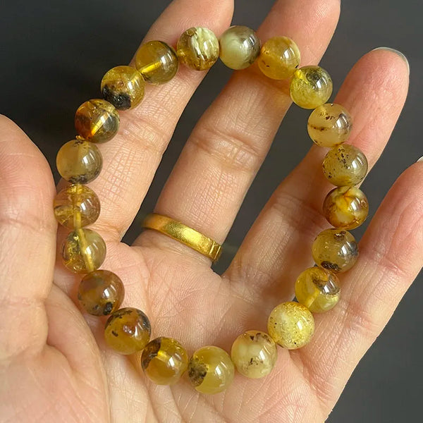Yellow Amber Bracelet-ToShay.org