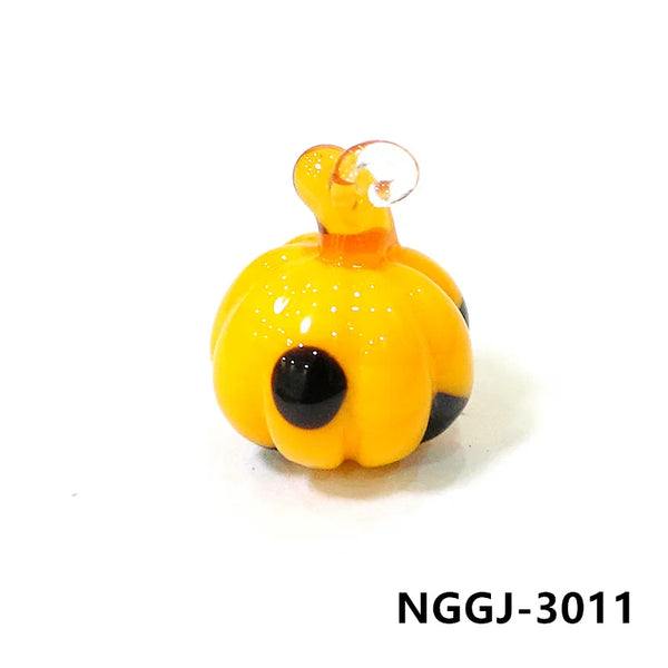 Glass Pumpkin Pendants-ToShay.org