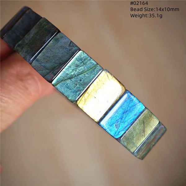 Blue Labradorite Bracelet-ToShay.org