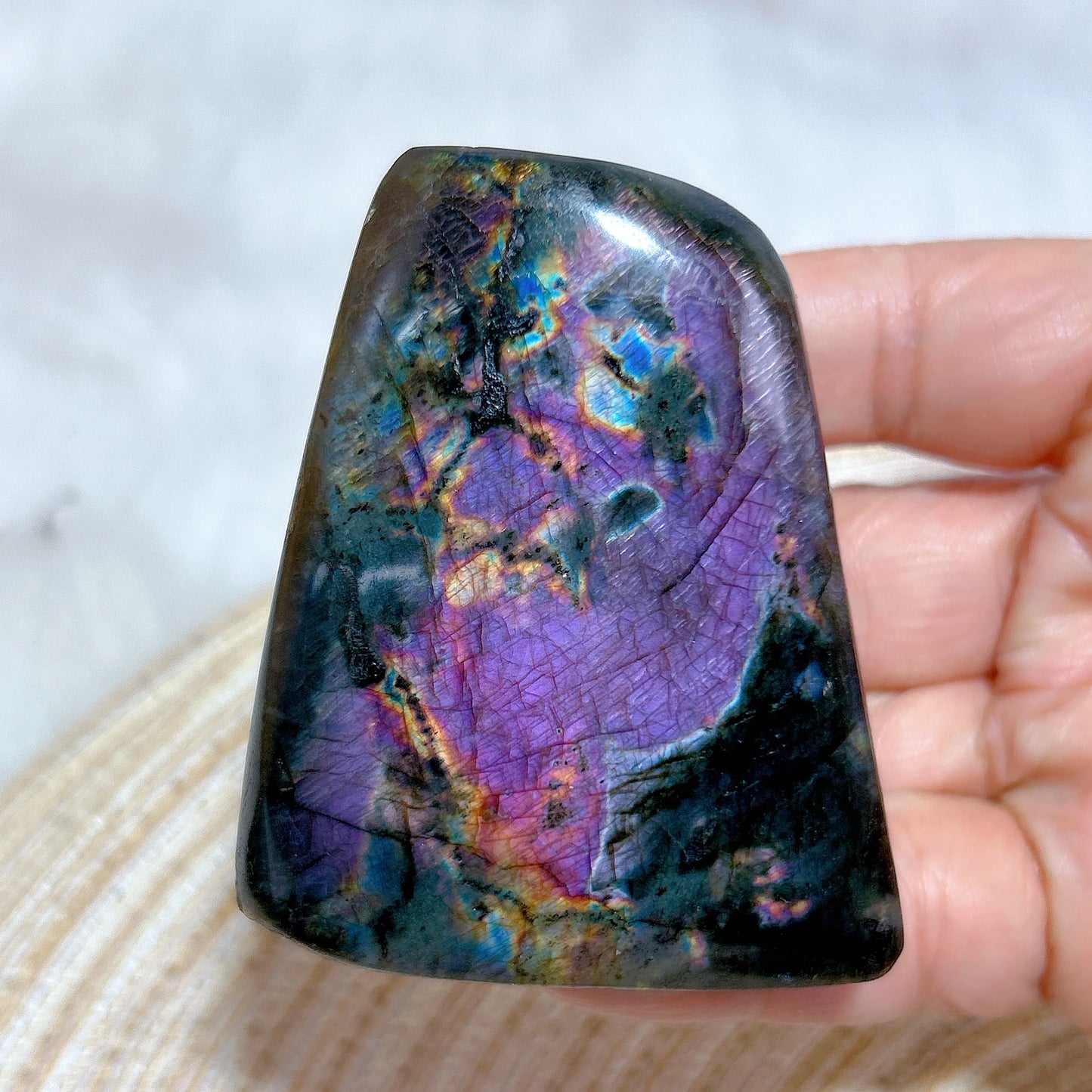 Purple Labradorite Stones-ToShay.org
