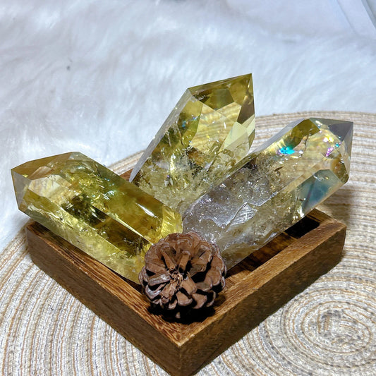 Yellow Citrine Smokey Quartz-ToShay.org