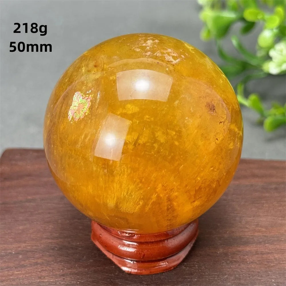 Gold Lepidolite Ball-ToShay.org