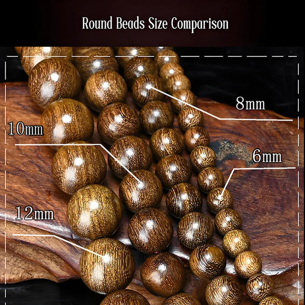 Brown Sandalwood Beads-ToShay.org
