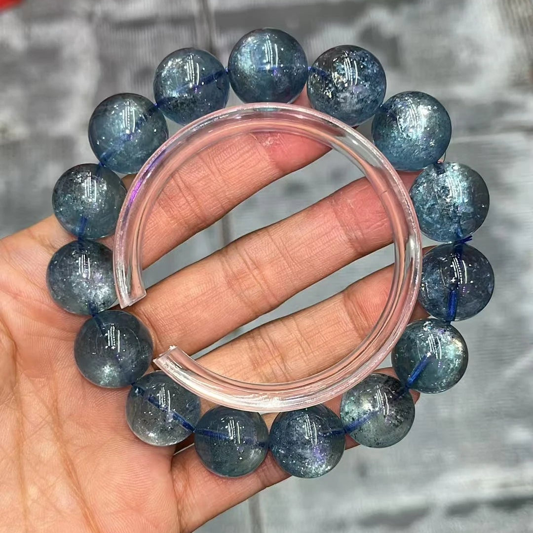 Blue Aquamarine Bracelet-ToShay.org