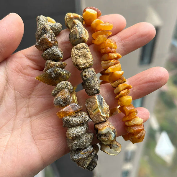 Yellow Amber Bracelets-ToShay.org