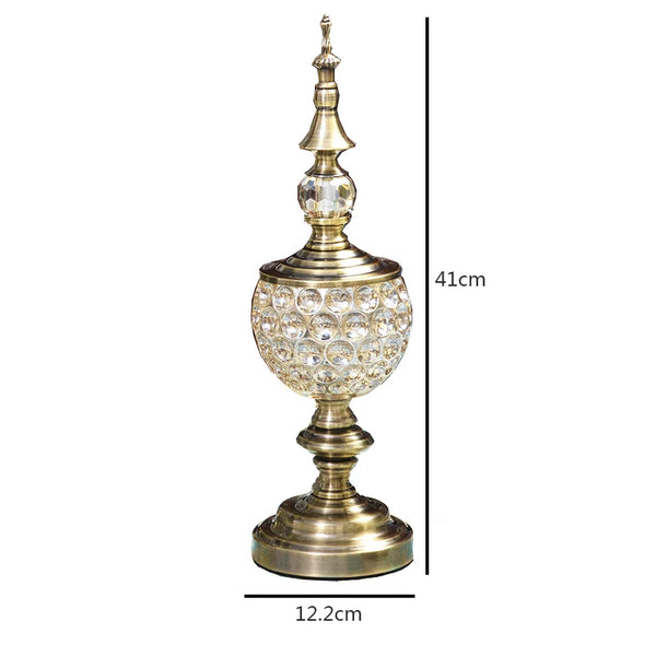 Crystal Glass Storage Jar-ToShay.org