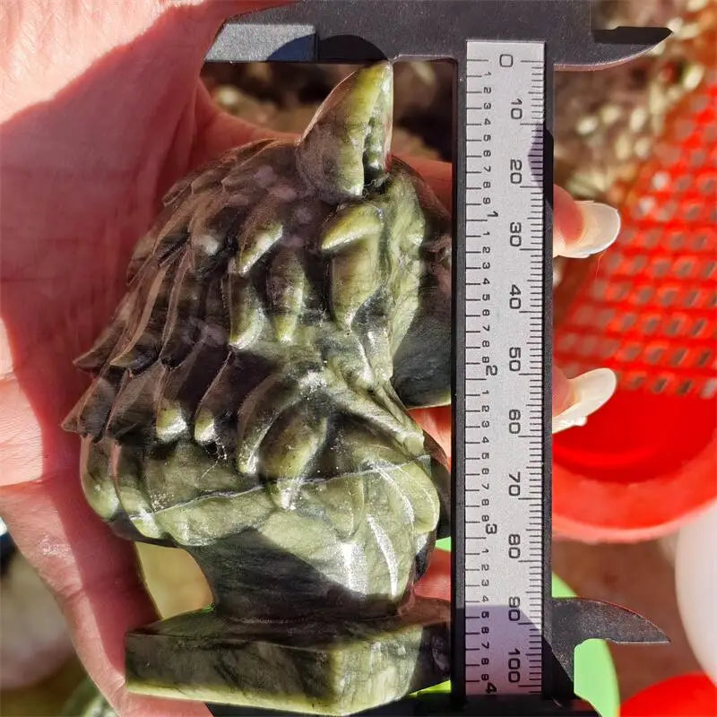 Green Ophiolite Wolf Head-ToShay.org